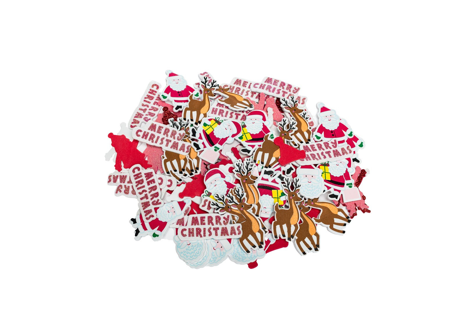 Naklejki z pianki PVX26 Mikołaj,Renifer Brewis